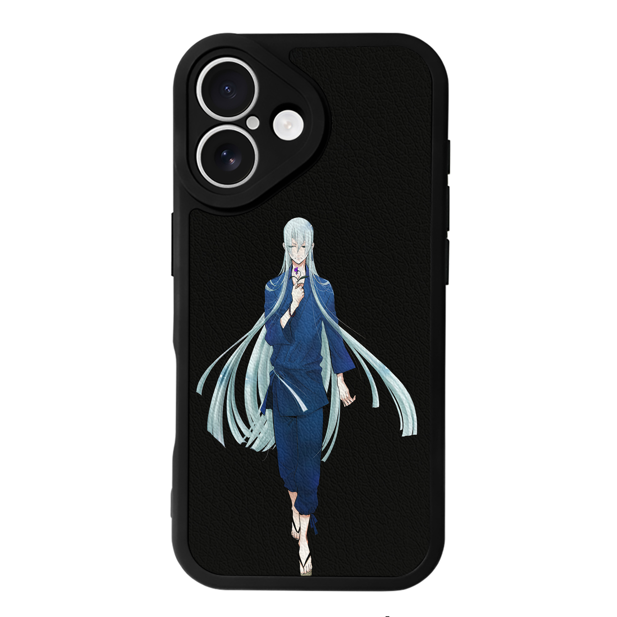 （画像用） 刀剣乱舞 Touken Ranbu 【iPhone 16シリーズ対応】シリコンスマホケース（レザー調） 材質：シリコン
